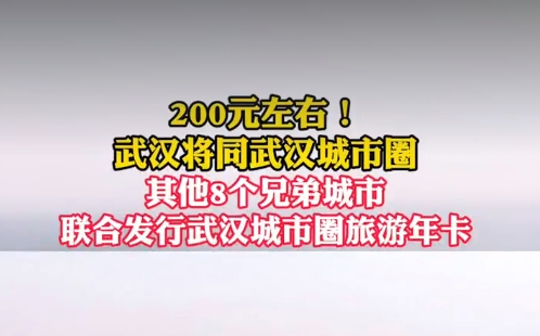 2021武汉城市圈旅游年卡怎么办理多少钱